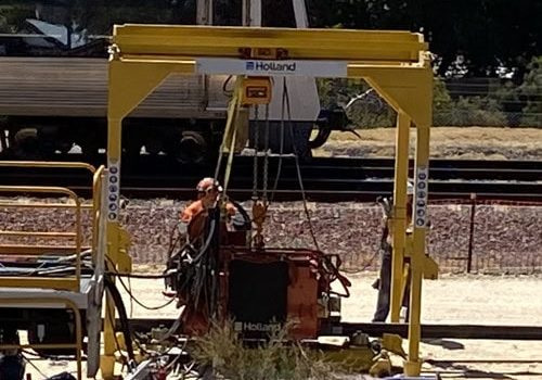 ClaremontHRSA500 HRSA welding on transit